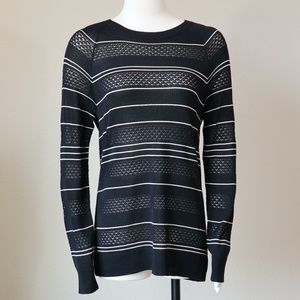 Jason Wu lightweight silk knit sweater open weave